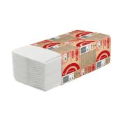 Полотенца бумажные для диспенсеров 240х215 мм 2-сл. Z-сложен., бел., 200 лист/упак "Focus" Premium 20 упак/кор РОССИЯ 5069902