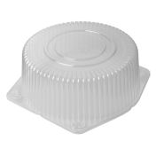 Упаковка для торта [крышка] d227хh84[d213хh75] мм, прозр., ОПС, 250 шт/кор "Комус" 250 шт/упак РОССИЯ Т-205 К (М-1) СТАНДАРТ