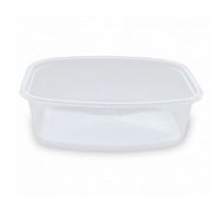 Контейнер 350 мл, прямоугольный, 138х102х42мм, полупрозрачный