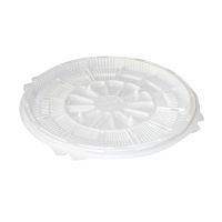Дно для торта, круглое, d 237 мм, белое, шипы, ПС