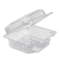 Упаковка 0.92л, квадратн., внеш. 132х131х78мм, внутр. 122х116х69мм, прозрачн., ОПС