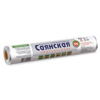 Фольга алюминиевая 29см х 100м, 9 мкм Стандартная "Саянская" 1 рул/упак 12 рул/кор РОССИЯ С100-9-300 х12