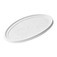 Крышка для контейнера под пресервы и мёд, "лодочка" 160х92, белая., ПП