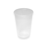 Стакан одноразовый 200 мл для холодных и горячих напитков, прозрачный