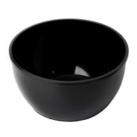 Контейнер для пресервов/мёда 360мл "банка","Плошка" d=112мм, h=55мм, черный ПП