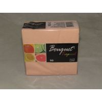 Салфетки 250х250 мм 2-сл., персик., бум., 50 шт/упак "Bouquet" 20 упак/кор РОССИЯ -
