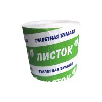 Бумага туалетная 1-сл. "Листок", бел., 37 м 10 рул/кор РОССИЯ