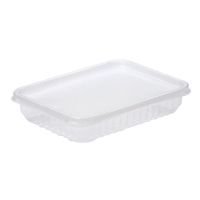 Контейнер 500 мл 1-секц. 179х132х37 мм, серия 179, без крышки, прозр., ПП, 50 шт/упак "ПолиЭр" 500 шт/кор РОССИЯ 179/500