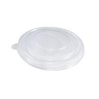Крышка к емкости, 350мл, кругл., d132х13,5мм, прозрачн., ПЭТ