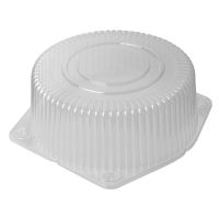 Упаковка для торта [крышка] d227хh84[d213хh75] мм, прозр., ОПС, 250 шт/кор "Комус" 250 шт/упак РОССИЯ Т-205 К (М-1) СТАНДАРТ