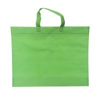 Сумка 350х445х100 мм с петлев. ручками, зел., спанбонд 50 шт/упак 400 шт/кор РОССИЯ