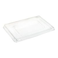 Крышка к контейнеру 175х130х13,5 мм, прозр., ПЭТ, 50 шт/упак "OSQ" OpSalad 500 600 шт/кор РОССИЯ Крышка OSQ OpSalad 500