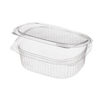Контейнер 500 мл, овальный, 159х130х56мм, прозрачный