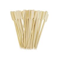 Пика 120 мм, диз. "Гольф", беж., бамбук, 25 шт/упак 50 упак/кор КИТАЙ 440-705