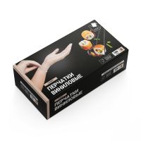 Перчатки виниловые, р-р S, неопудрен., прозр., 50 пар/упак "A.D.M." 10 упак/кор РОССИЯ VIN001A