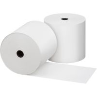 Чековая лента 80мм х 80м, d12 мм, бел., термобум 30 рул/кор РОССИЯ Термо (30)
