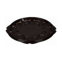 Упаковка для торта [дно] d200хh15[d166хh11] мм, коричн., ПС, 330 шт/кор "Комус" 330 шт/упак РОССИЯ Т-165 ДШ коричн.