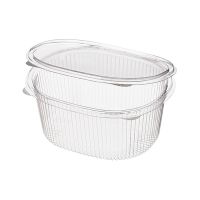 Контейнер овал 175х149х79мм,1000 мл, прозрачный