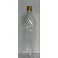 Бутылка ПЭТ 1500 мл, прозр., горло d28 мм, крышка в компл., 50 шт/кор 50 шт/упак РОССИЯ №2, 1,50 BPF прозр.