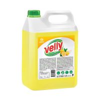 Средство для мытья посуды "Grass" Velly Лимон, концентрат, канистра, 5000 г 4 шт/кор РОССИЯ 125428