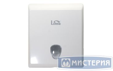 Диспенсер LIME для бумажных полотенец Z-укладки, белый