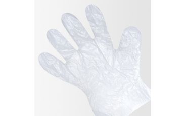 Перчатки одноразовые, размер M, 6 мкм, прозр., ПЭ, 50 пар/упак 100 упак/кор РОССИЯ
