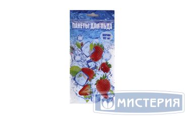 Пакет для льда 192 кубика 250х300 мм, голуб., ПВД, 8 шт/упак "Elpi" 200 упак/кор РОССИЯ