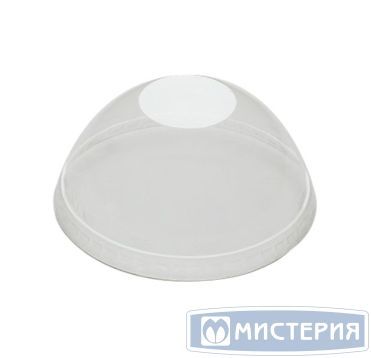 Крышка для стакана d95 мм куполообразная без отверстия, прозр., ПЭТ, 100 шт/упак "Veggo" 800 шт/кор РОССИЯ 01-00-01-0295-2