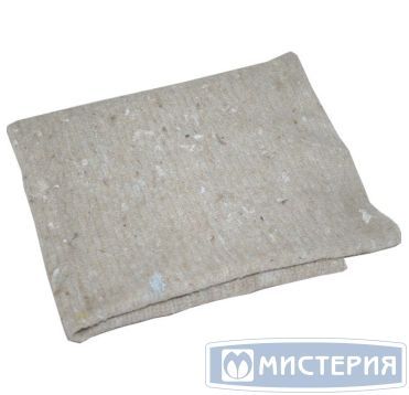 Техническая салфетка (тряпка для пола СТАНДАРТ БЕЛЫЙ) 100х80 см, х/б, строчка 2,5мм