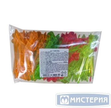 Пика 85 мм, диз. "Карты", цвет в ассорт., ПС, 180 шт/упак 35 упак/кор РОССИЯ -