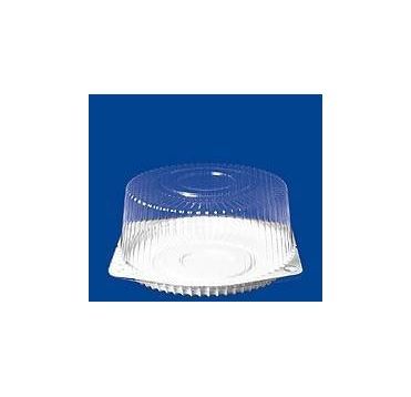 Упаковка для торта [крышка] d268хh126[d240хh115] мм, прозр., ОПС, 150 шт/кор "Комус" 150 шт/упак РОССИЯ Т-245/1КВ