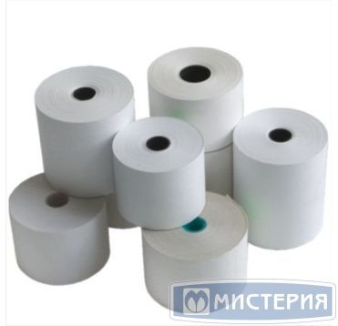 Чековая лента 57мм х 19м, d12 мм, бел., термобум. "Новотрейд" 8 рул/упак 168 рул/кор РОССИЯ 1825