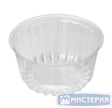 Контейнер 300 мл 1-секц. d110хh57 мм, без крышки, прозр., ОПС, 1500 шт/кор "Комус" 1 500 шт/упак РОССИЯ ТВ-200