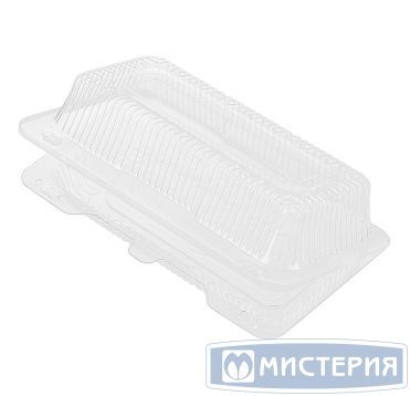 Упаковка прям. внеш. 224х117х62мм, внутр. 187x80x58мм, 0,5кг, прозрачная,  ОПС