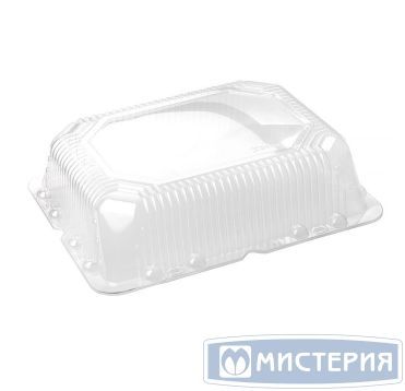 Упаковка для торта [крышка] 485х387х146[393х293х134] мм, прозр., ОПС, 50 шт/кор "Комус" 50 шт/упак РОССИЯ Т-480 К
