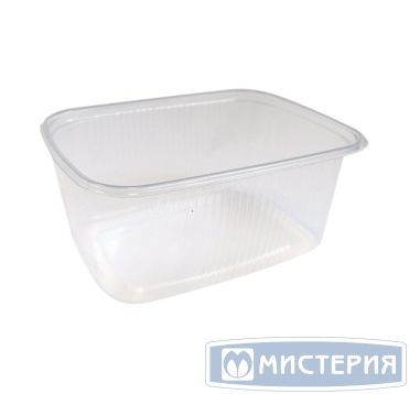 Контейнер 250мл, прямоугольный, 108х82х48мм, полупрозрачный, ПП
