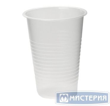 Стакан для холодных, горячих напитков, объем 0,20л, прозрачный