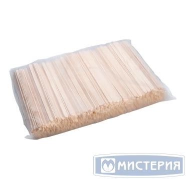 Размешиватели деревянные прямые, 140*6*1,8 мм