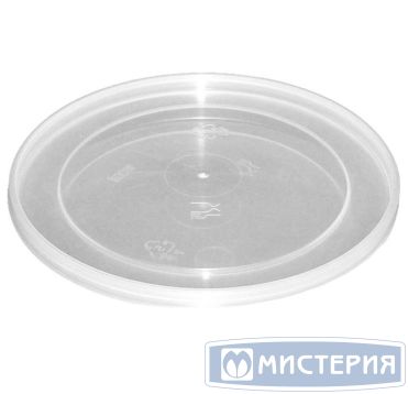 Крышка для контейнера под пресервы и мёд, d=93мм, полупрозрачная, ПП