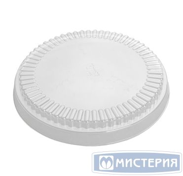 Упаковка для торта [крышка] d208хh30[d185хh28] мм, прозр., ОПС, 300 шт/кор "Комус" 300 шт/упак РОССИЯ Т-185К