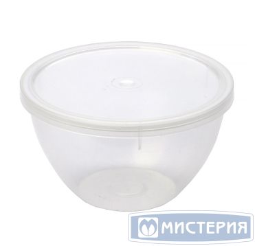 Крышка для контейнера под пресервы и мёд, d=96мм, h=15мм, полупрозрачная, ПП