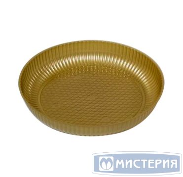 Коррекс d230хh43,8 мм, зол., ПЭТ, 1200 шт/упак 1 200 шт/кор РОССИЯ МП 01-001