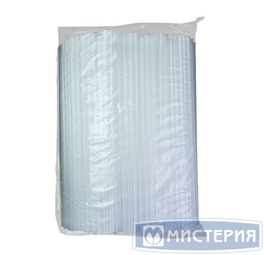 Трубочки для коктейлей 240 мм, d8 мм, прозр., пласт. прямые, 250 шт/упак 24 упак/кор БЕЛАРУСЬ -