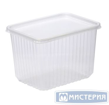 Крышка прямоугольная 186x132х7мм, полупрозрачная