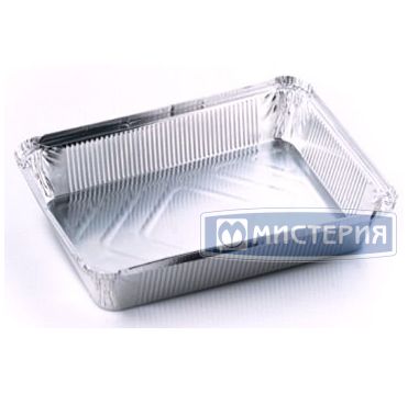 Форма алюминиевая 1-секц. 3100 мл 324х257х51 мм, без крышки, алюм., 50 шт/упак 300 шт/кор РОССИЯ SP(RF)98L/4012