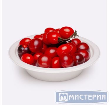 Тарелка одноразовая глубокая 600 мл, d186 мм, бел., целл., 50 шт/упак 300 шт/кор РОССИЯ