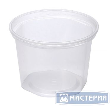 Контейнер для пресервов/мёда 280мл "банка", "шестигранник", d=96мм, h=66мм, полупрозрачный, ПП