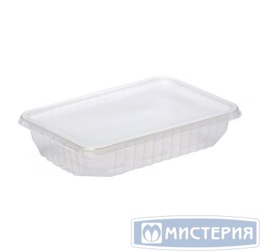 Крышка прямоугольная 186x132х7мм, полупрозрачная