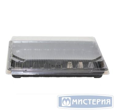 Крышка к контейнеру для суши 240х168х30 мм, прозр., ПВХ, 600 шт/кор 600 шт/упак РОССИЯ СШ-25КЛ
