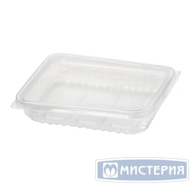 Контейнер прямоугольный, 179х132х37мм, 500мл, полупрозрачный, ПП